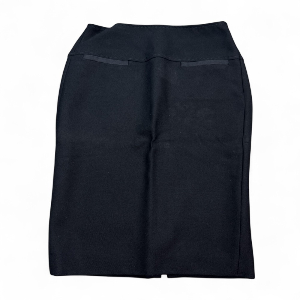Ralph Lauren Black Label Midi Skirt Womens Size 6 Black Wool Pencil‎ Formal